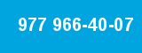 977 966-40-07